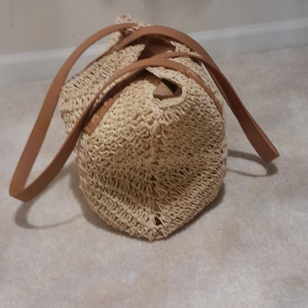 Handbag- straw - Picture 4 of 12